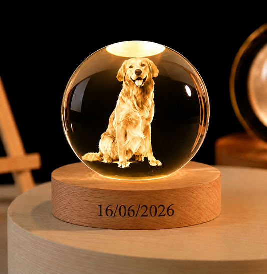 Crystal Memory Orb — Immortalize Your Loved One